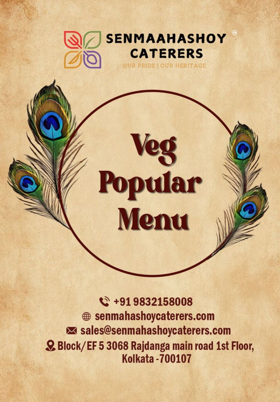 Veg Popular Menu